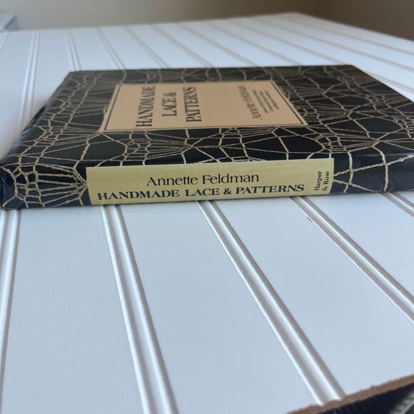 Handmade Lace & Patterns by Annette Feldman 1975 1st Edition Hardcover Vintage - Picture 12 of 16